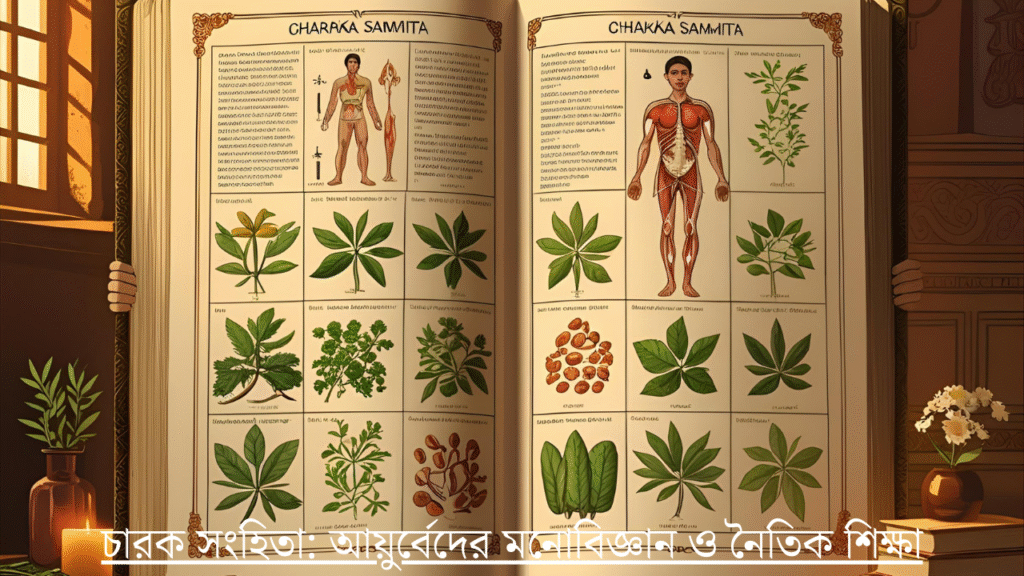Charaka Samhita with psychology and future generation guidance in Bangla