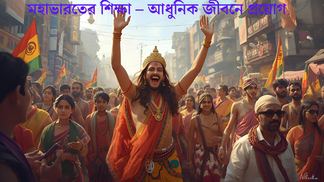 Mahabharat End Part Story in Bangla