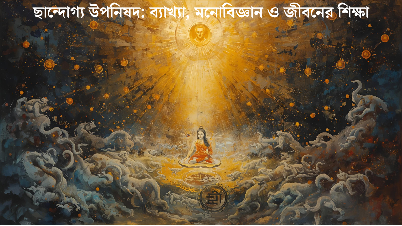 ছান্দোগ্য উপনিষদ ব্যাখ্যা, মনোবিজ্ঞান ও ধ্যান, আধ্যাত্মিক শিক্ষা এবং আত্মা ও ব্রহ্ম সম্পর্কিত চি