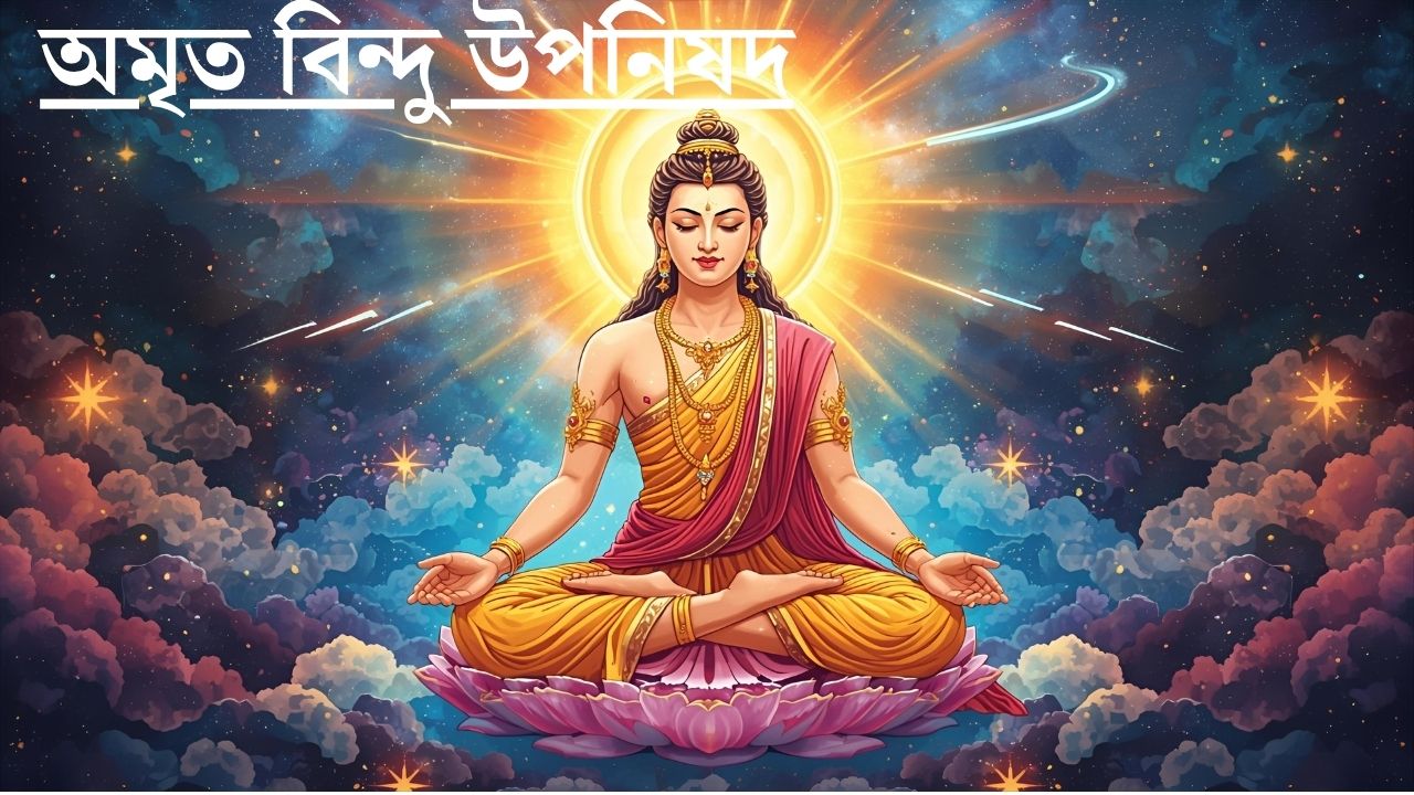 "অমৃত বিন্দু উপনিষদ বাখ্যা, আধ্যাত্মিক শিক্ষা ও ধ্যা